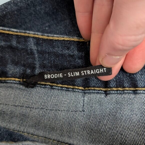 (2/$20) Bluenotes Denim "Brodie" Slim Straight Jeans - Picture 5 of 6
